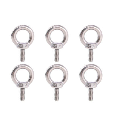 قیمت خوب High Quality Grade Fastener Nut M6-M36 Eye Bolt with Stainless Steel 304/316 for Industry Ring Bolt آنلاین