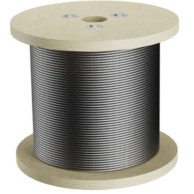 قیمت خوب سفارشی‌سازی طول کابل SS کابل فولادی 1/16 اینچی سیم فولادی 7*7 طناب فولادی 7x7 کابل هواپیمایی سیم فولادی ضد زنگ آنلاین