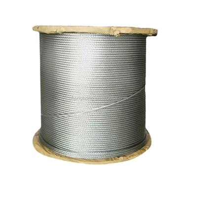 قیمت خوب طناب سیم فولادی بدون گالوانیزه 6x36 قطر 12mm تا 44mm مناسب برای کاربردهای مختلف بلند کردن آنلاین
