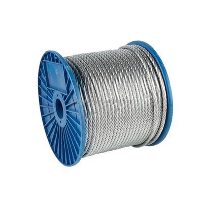قیمت خوب 6x7 سیم گالوانیزه فولاد برای سرد سرپرستی فولاد 4mm فولاد کابل طناب آنلاین