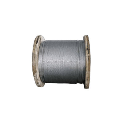 قیمت خوب ارتفاع آسانسور فولاد کربن درجه 9x19 سیم فولاد گالوانیزه با هسته مخلوط آنلاین