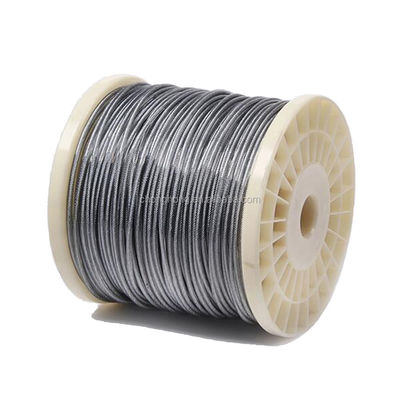 قیمت خوب طناب فولادی گالوانیزه با روکش PVC شفاف 2 میلی‌متری 6x7 غیر آلیاژی برای عملکرد طولانی‌مدت آنلاین