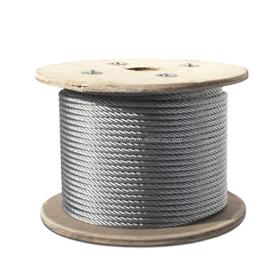 قیمت خوب طناب فولادی ضد زنگ غیر آلیاژی 304/316 با قطر 10 میلی‌متر و مقاومت کششی 1770 مگاپاسکال آنلاین