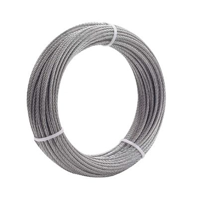 قیمت خوب طناب سیم فولادی ضد زنگ 5 میلی متری با استحکام بالا 7X7 تولید شده در برای خدمات فرآوری ماهیگیری سایر موارد آنلاین