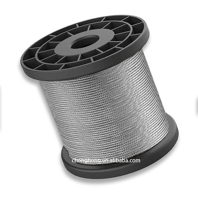 قیمت خوب ساختمان 6x36 6x36 AiSi فولاد ضد زنگ 1/8 اینچ سیم بکسل هواپیما برای کیت نرده کابل استاندارد AiSi درجه دریایی آنلاین
