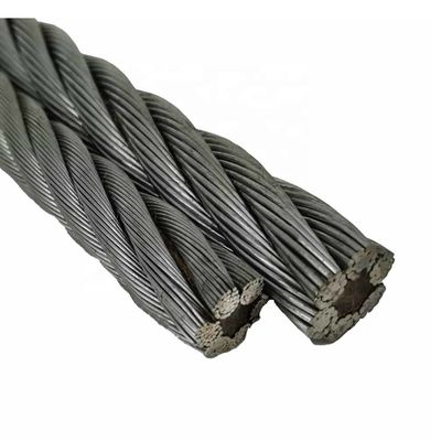 قیمت خوب 6X19 FC سیم فولادی کابل پیچیده طناب برای خم کردن الزامات پردازش آنلاین