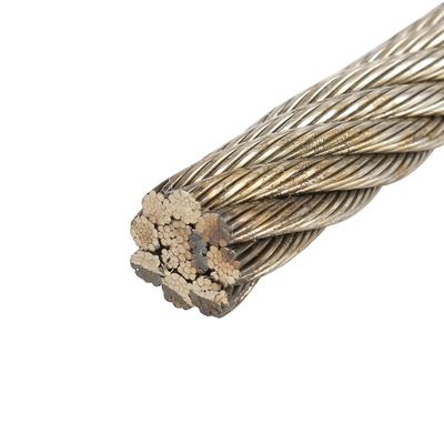 قیمت خوب طناب فولادی گالوانیزه 8xK31WS-EPIWRC با نیروی شکست 1960، نیروی 657.6 کیلونیوتن، مناسب برای کاربردهای ساختمانی فولادی سرد آنلاین