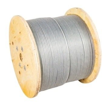 قیمت خوب کابل فولادی استاندارد AiSi با قدرت کششی بالا 2mm 1x7/7x7 با تحمل های دیگر آنلاین