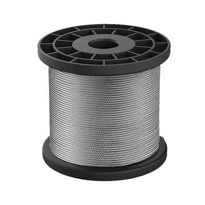قیمت خوب 1x7/1x19/1x37 طناب های سیمی فولادی ضد زنگ 304 316 برای آسانسور طناب سیمی بادوام و حرفه ای آنلاین