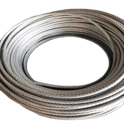 قیمت خوب 6X25 6X25fi سیم بکسل فولادی گالوانیزه FC/Iwrc برای ساخت و ساز دکل حفاری چاه نفت راه حل مقرون به صرفه و همه کاره آنلاین