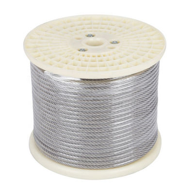 قیمت خوب پایان سطح دیگر قطر 2 میلی متر قطر 2 میلی متر 1x7 ss304 طناب سیم فولادی ss316 کابل اینوکس طناب کابل فولادی سیم آنلاین