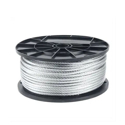 قیمت خوب فولاد ضد زنگ 304 316 درجه گالوانیزه نشده و گالوانیزه شده 6X9w Iwrc چاه حفاری ریگ کشیدن کار خط حفاری سیم فولاد آنلاین