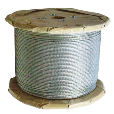 قیمت خوب 6x19 FC سیم گالوانیزه فولادی برای جرثقیل 6 * 19 سیم های کابل فولادی تحمل ± 1٪ آنلاین