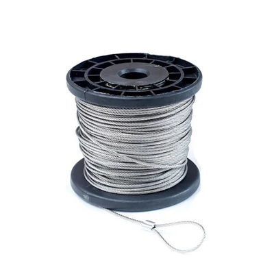 قیمت خوب قدرت فولاد ضد زنگ درجه 4.5mm 4.8mm سیم فولادی گالوانیزه برای برق / طناب 1570MPa آنلاین
