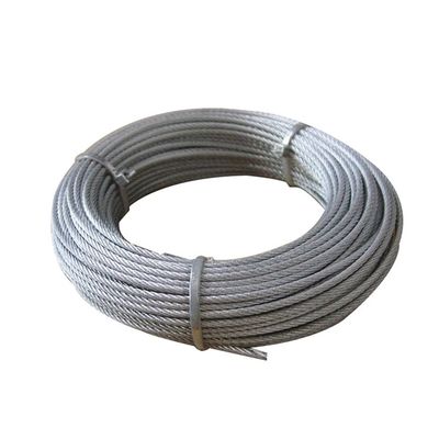 قیمت خوب 1X19 7X19 AISI304 316 سیم کابل فولاد ضد زنگ برای خدمات پردازش خم کردن عرشه هواپیما آنلاین