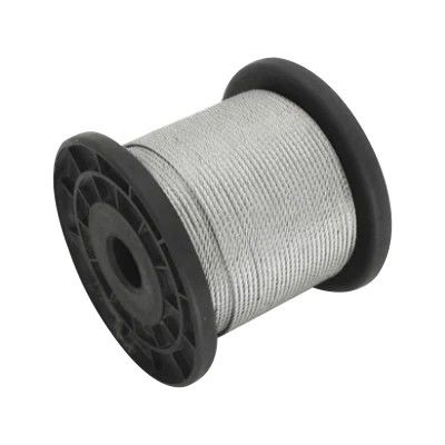 قیمت خوب طناب فولادی هسته 1/8 اینچ 3/16 اینچ بدون روکش 7x7/ 1x19 / 7x19 کابل هواپیمای فولاد ضد زنگ T316 برای نرده آنلاین