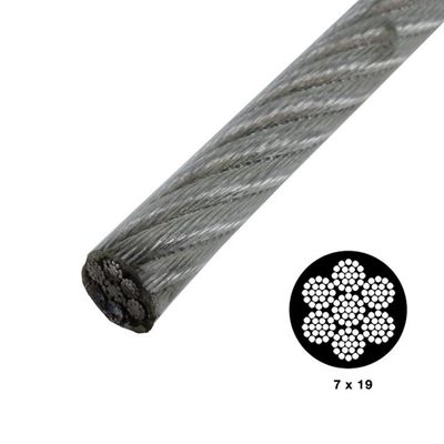 قیمت خوب 1000FT 7 x 19 رشته AISI316 1/8 
