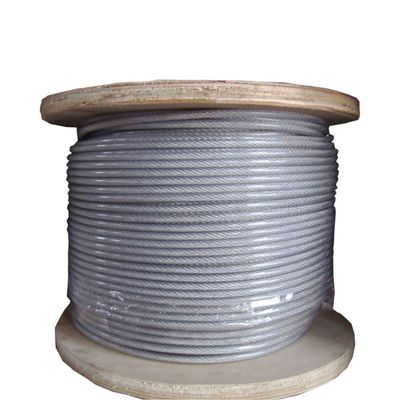 قیمت خوب طناب فولادی گالوانیزه با روکش PVC سفارشی غیر آلیاژی برای پروژه های ساختمانی صنعتی و با دوام آنلاین