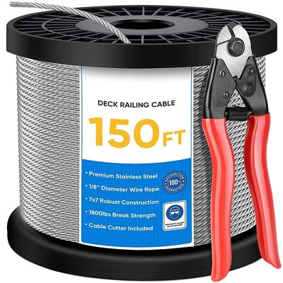قیمت خوب DIY Deck or Stair Cabling 1/8