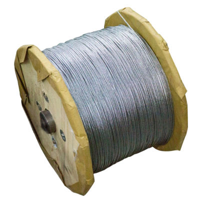 قیمت خوب Grade Carbon Steel Galvanized Aircraft Cable Rope MIL-DTL-83420 9.53mm for Military and Aerospace آنلاین