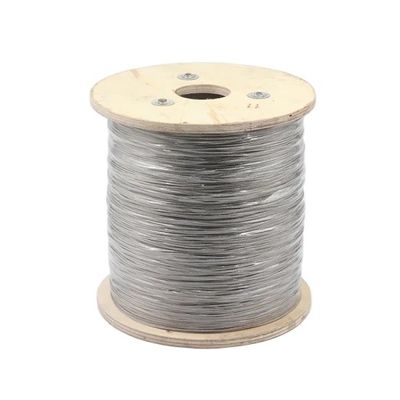قیمت خوب طناب فولادی ضد زنگ گرید 300 با استحکام بالا سری 6*37 Iwrc 7*7 AISI316 برای کشش تله کابین آنلاین