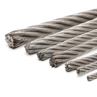قیمت خوب 304 سیم فولادی ضد زنگ برای بلند کردن آویزان ها جرثقیل ها و تحمل ماهیگیری ± 1٪ فولاد خاص سرد آنلاین