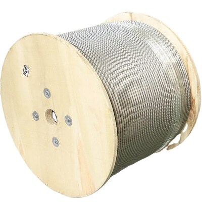 قیمت خوب سایر خدمات پردازش فولاد ضد زنگ 1/8 7x7 سیم بکسل هواپیما برای کیت نرده کابل درجه دریایی JIS SUS INOX A4 A2 آنلاین