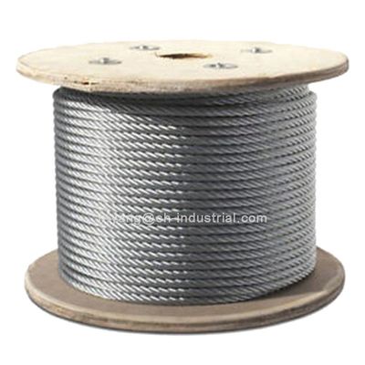 قیمت خوب سفارشی سازی طناب های فولادی ضد زنگ AISI304 AISI316 1x3 1x7 1x19 1x37 برای سایر خدمات پردازش آنلاین