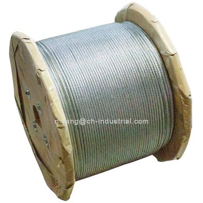 قیمت خوب سیم بکسل فولادی 12 میلی متری گالوانیزه غیر آلیاژی 6x19 برای رضایت مشتری آنلاین