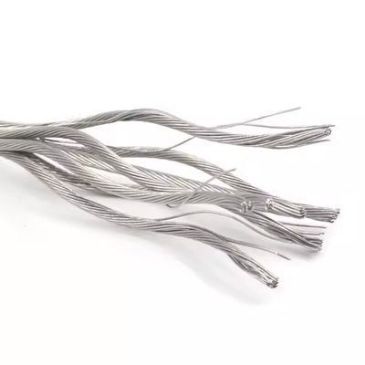 قیمت خوب سیم بکسل فولادی غیر آلیاژی 1x19 2.6mm 3mm 4mm گالوانیزه برای محیط های سخت و پر تقاضا آنلاین