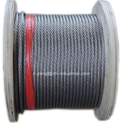 قیمت خوب طناب فولادی گالوانیزه 6x12 7FC 8mm برای شرایط سخت آنلاین