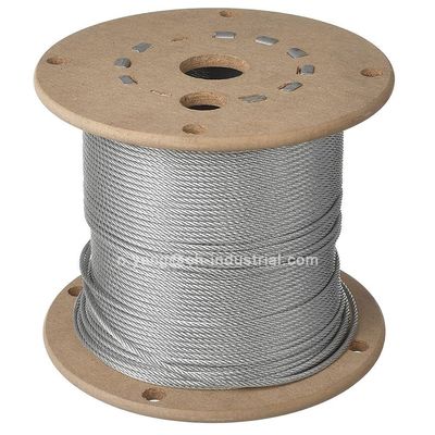 قیمت خوب 5000ft 7x7 کابل سیم گالوانیزه هواپیمایی 3/32