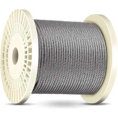 قیمت خوب نوع 316 فولاد ضد زنگ 7x7 / 1x19 / 7x19 1/8 