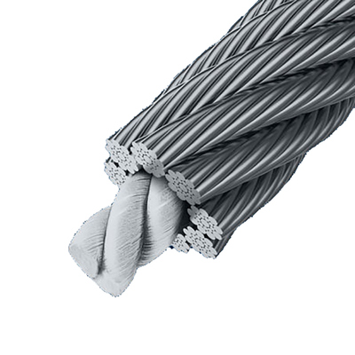 قیمت خوب DIN استاندارد 6x19S + IWR سیم گالوانیزه فولاد با 15-21 روز تحویل و خدمات برش آنلاین