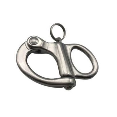 قیمت خوب SS Heavy Duty Fixed Eye Snap Shackle With Secure Locking System آنلاین