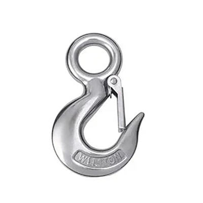 قیمت خوب SS304/316 Us Type 320 A/C Safety Latch Crane Hook with POLISH Finish 0.5-3.0T Capacity آنلاین