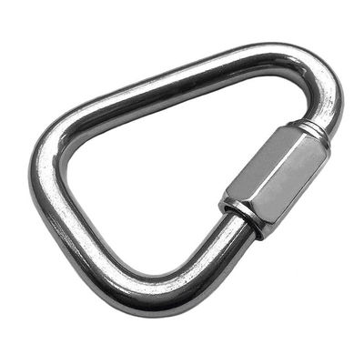 قیمت خوب Polished Stainless Steel Delta Shaped Quick Link SS304 SS316 for Various Applications آنلاین