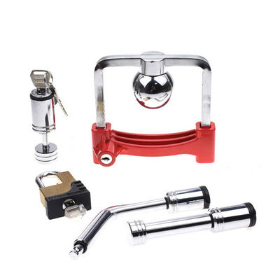 قیمت خوب Steel Zinc Alloy and Copper Trailer Locks for Universal Couplers Same Key Hitch Kit آنلاین