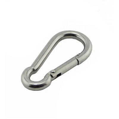 قیمت خوب تصفیه آب 8mm Stainless 304/316 زنجیره بیرونی ایمنی بهار کلیپ کارابینر Snap Hook OEM آنلاین