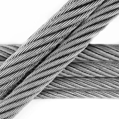 قیمت خوب 6*24 7FC طناب فولادی گالوانیزه 20 میلی‌متری برای ماهیگیری ترال سطح غوطه‌وری گرم غیر آلیاژی آنلاین