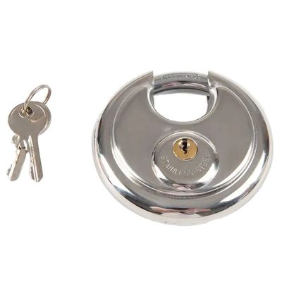 قیمت خوب Stainless Steel 50mm Disc Padlock Hitch Lock for Trailers Spare Parts آنلاین