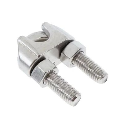 قیمت خوب Adjustable Stainless Steel Wire Rope Clamp Electro Galvanized For Metal Riggings آنلاین
