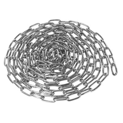 قیمت خوب زنجیر پیوند استیل ضد زنگ مقاوم در برابر مواد شیمیایی با پرداخت صیقلی و ساختار جوشی استاندارد DIN766 آنلاین