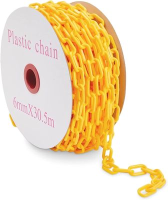قیمت خوب Weatherproof Yellow Plastic Safety Chain آنلاین