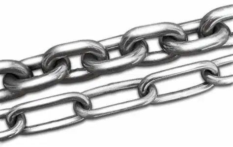 قیمت خوب Self Color Finish Steel Link Chain Stainless Steel Welded Link Chain SUS 316 304 آنلاین