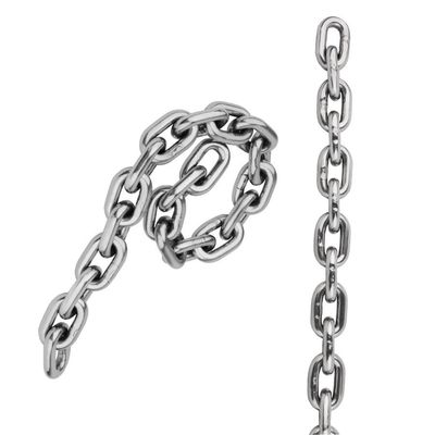 قیمت خوب Polishing Marine Hardware 316 304 Stainless Steel DIN766 Anchor Link Chains for Boat آنلاین
