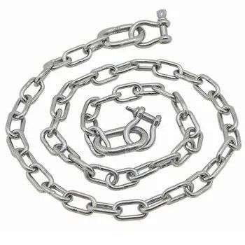 قیمت خوب Nonstandard Boat Marine Anchor Chain Anti Corrosion And Long Lasting Option آنلاین