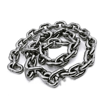 قیمت خوب قطعات قایق دریایی فولاد ضد زنگ 316 زنجیر لنگر با طراحی حلقه قفل پیشرفته آنلاین