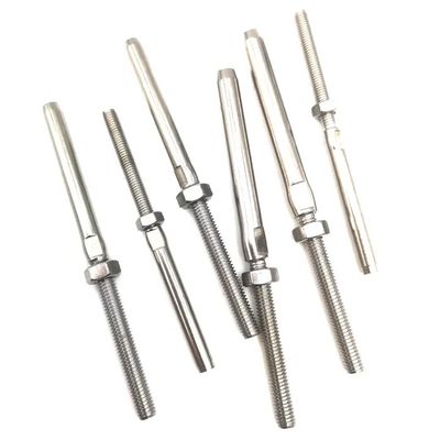 قیمت خوب Polished Swage Stud Terminal Thread Rigging Stainless Steel 304/316 آنلاین