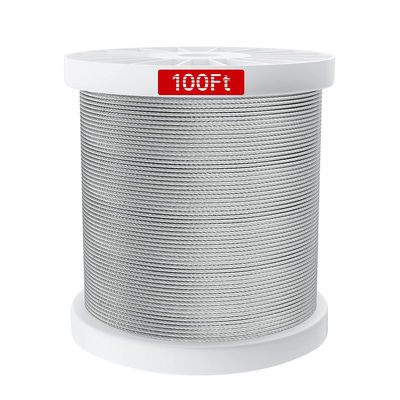 قیمت خوب تحمل ± 1٪ 7x7 ریل حبل آویزان 1/8 اینچ T316 فولاد ضد زنگ آنلاین